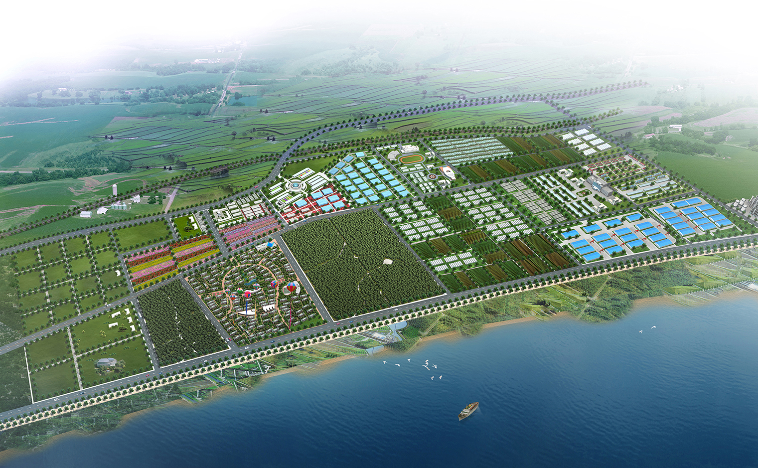 Wuhan Huangpi Shakou of new rural construction