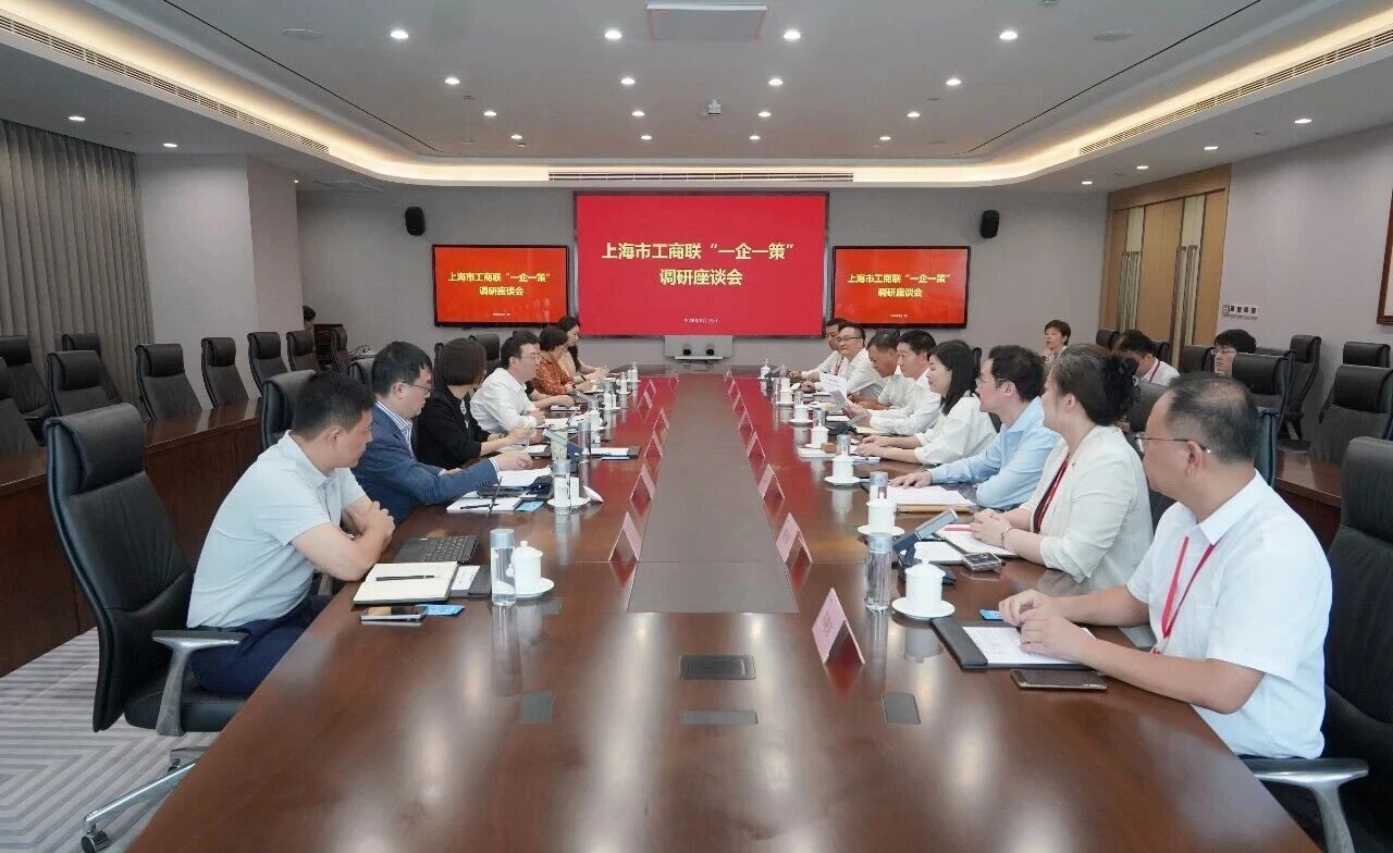 上海市工商联“一企一策”调研组走进致盛集团